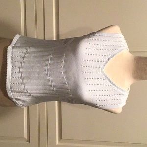 BLUE WILLI’S PALE BLUE THICK 100% COTTON KNIT TOP